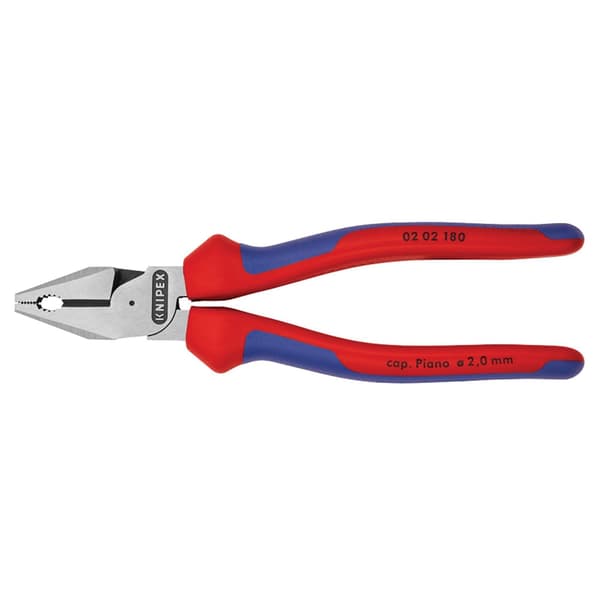Knipex 02 02-serien Högspakskombinationstång, Multi-com Multi Colour 180mm