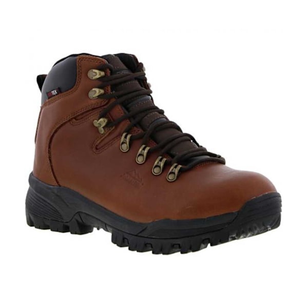 Johnscliffe Canyon Superlätta Vandringskängor i Läder för Män, Storlek 12 UK C Conker Brown 12 UK