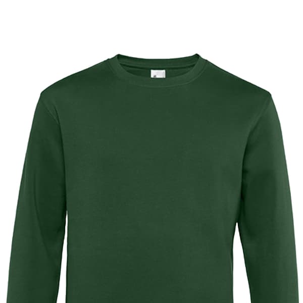 B&C King Sweatshirt för män M Flaskgrön Bottle Green M