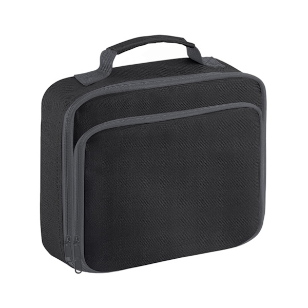 Quadra Lunch Plain Cooler Bag One Size Svart Black One Size