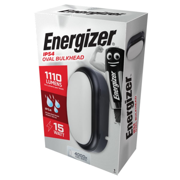 Energizer Oval Bulkhead Light One Size Vit/Grå White/Grey One Size