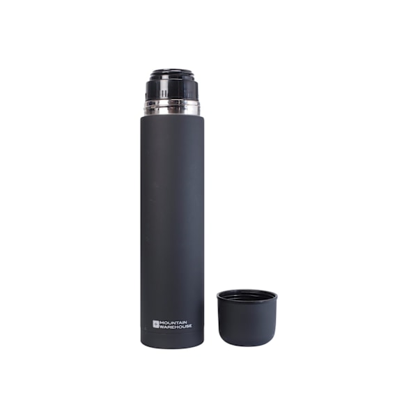 Mountain Warehouse 1L Termos En Storlek Svart Black One Size
