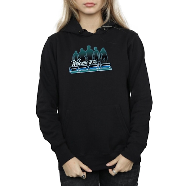 Ready Player One Dam/Dam Welcome To The Oasis Hoodie XXL Black XXL