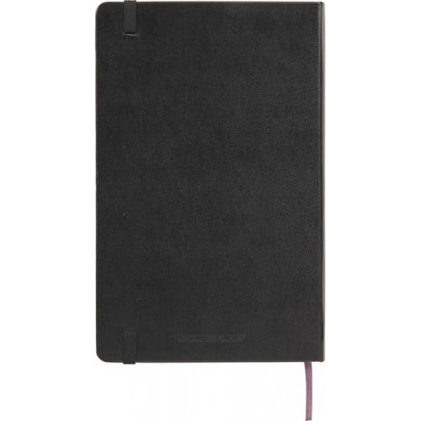 Moleskine Classic Pocket Soft Cover Ruled Notebook One Size Sol Solid Black One Size