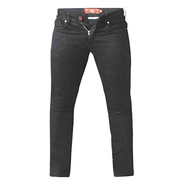 Duke Herr D555 Claude Stretch Tapered Stretch Kingsize Jeans 50 Black 50L