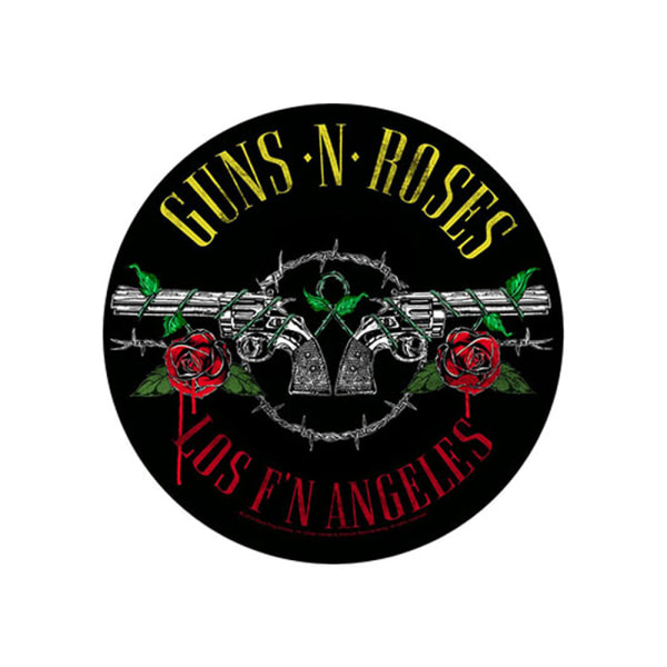 Guns N Roses Los F´N Angeles Patch One Size Flerfärgad Multicoloured One Size