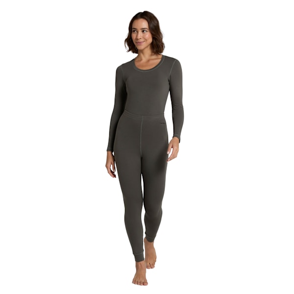 Animal Base Layer Byxor för Kvinnor/Dam Storlek 16 UK Mörk Khaki Dark Khaki 16 UK