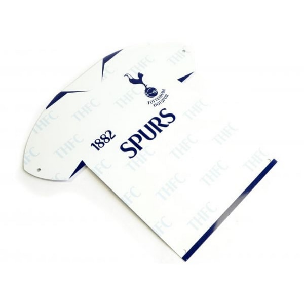 Tottenham Hotspur FC Metal Shirt Sign One Size Vit White One Size