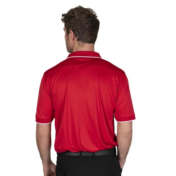 Island Green Herrarnas Prestanda Polotröja 4XL Röd Red 4XL