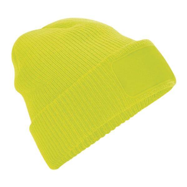 Beechfield Unisex Vuxna Thinsulate Printer Beanie One Size Flu Fluoresent Yellow One Size