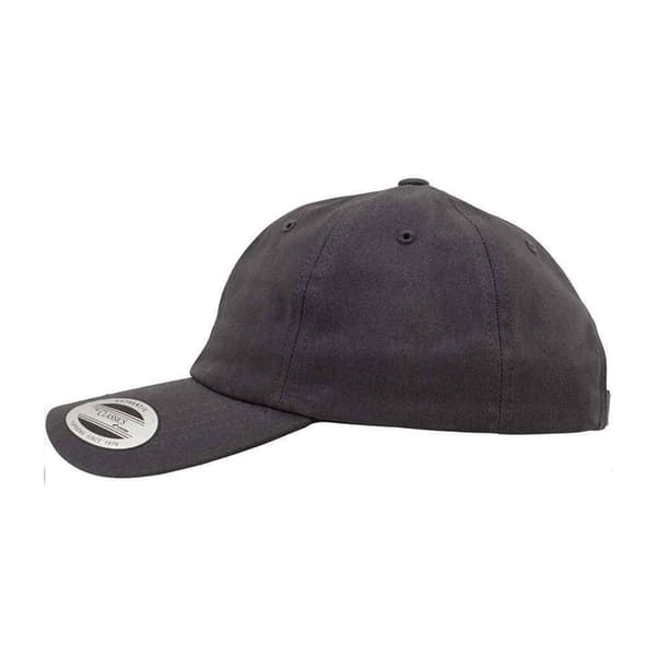Flexfit Unisex Lågprofil Bomullstwill Keps One Size Mörkgrå Dark Grey One Size