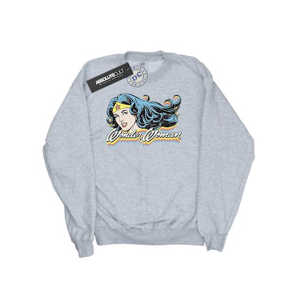 DC Comics Herr Wonder Woman Smile Sweatshirt XXL Sports Grey Sports Grey XXL