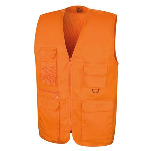 WORK-GUARD by Result Herr Safari Väst M Orange Orange M