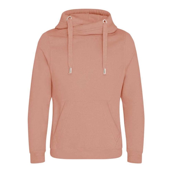 AWDis Hoods Herr Cross Neck Hoodie S Dusty Pink Dusty Pink S