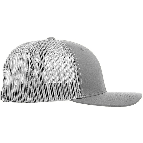 Yupoong Flexfit Retro Snapback Trucker Cap One Size Silver SIlver One Size