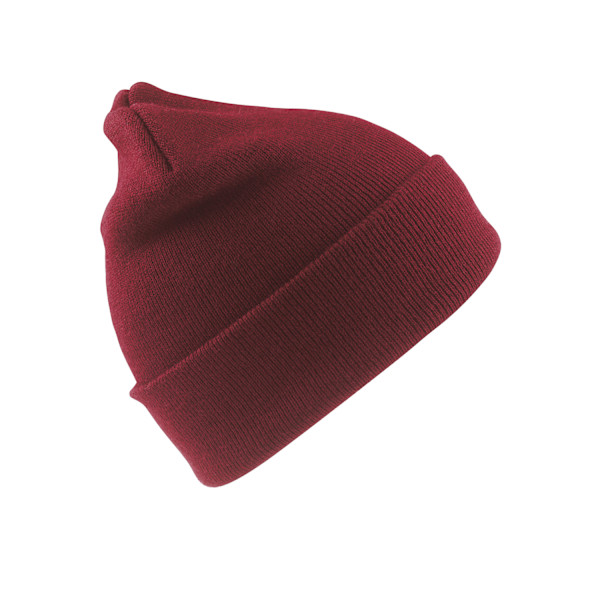 Result Winter Essentials Barn/Barn Woolly Beanie One Size Burgundy One Size