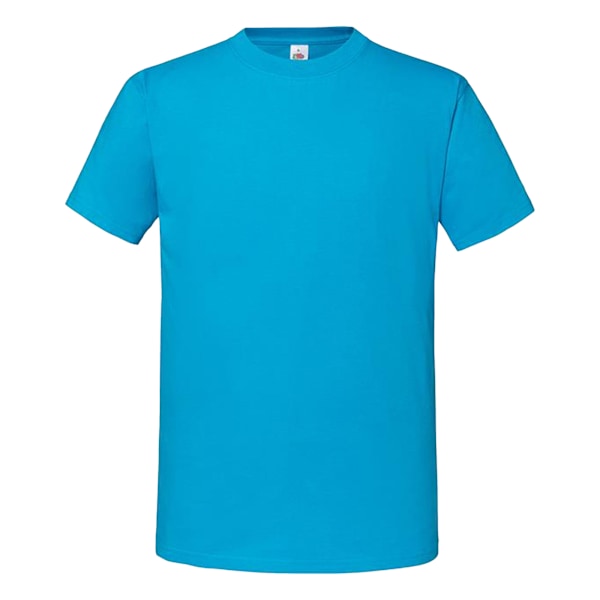 Fruit Of The Loom Mens Iconic 195 Ringspun Premium T-shirt XL UK Azure Blue XL UK