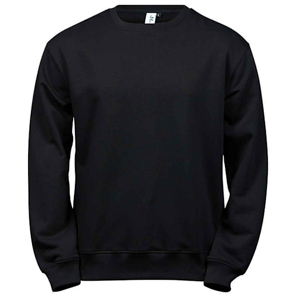 Tee Jays Power Organic Sweatshirt 5XL Svart Black 5XL