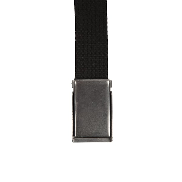 Mountain Warehouse Herr Canvas Bälte One Size Svart Black One Size
