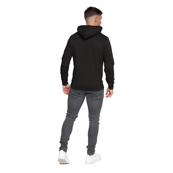 Duck and Cover Macksony Marl Hoodie S Svart Black S