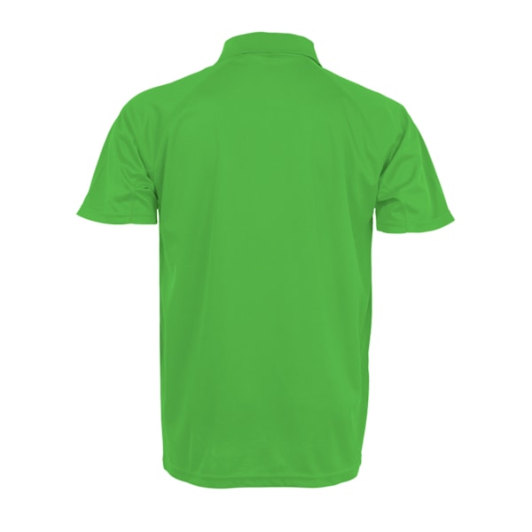 Spiro Unisex Vuxen Impact Performance Aircool Poloskjorta XS Lime Punch Lime Punch XS