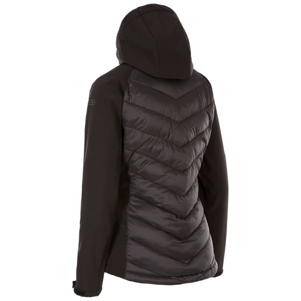 Trespass Elvira Soft Shell-jacka för damer, S, svart Black S