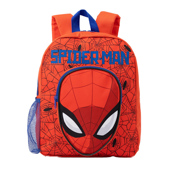 Spider-Man Barnryggsäck Set för Barn (4-pack) One Size Röd Red One Size