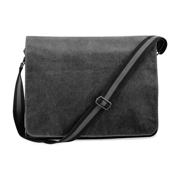 Quadra Vintage Messenger Bag One Size Vintage Svart Vintage Black One Size