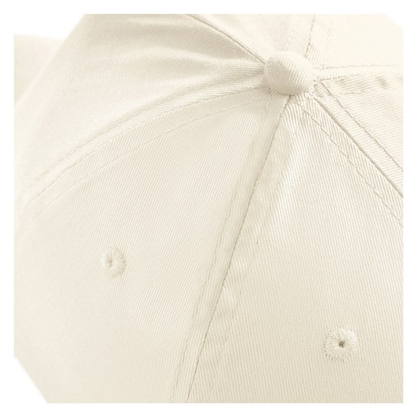 Beechfield Unisex Original 5-Panel Baseballkeps i enfärgad design, One Size Natural One Size