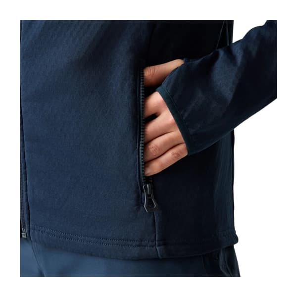 Regatta Herr Venture Stretch Hooded Midlayer S Marinblå Navy S