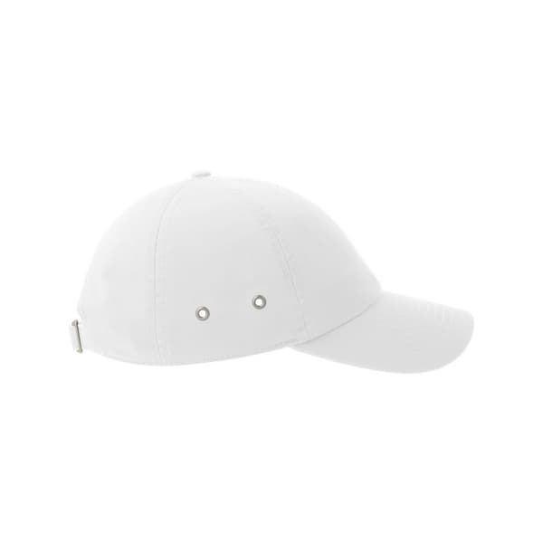 Atlantis Unisex Vuxen Action-S 6-panel Chino Ostrukturerad Baseb White One Size