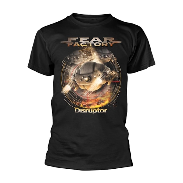 Fear Factory Unisex Adult Disruptor T-Shirt S Svart Black S