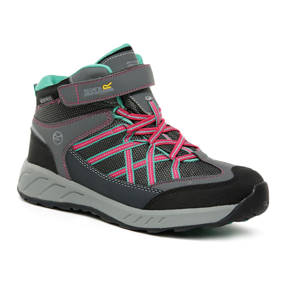 Regatta Kids Samaris V Mid Walking Boots 13 UK Barn Granit/Duchess Granite/Duchess 13 UK Child