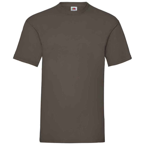 Fruit of the Loom Herr Valueweight T-shirt XL Choklad Chocolate XL