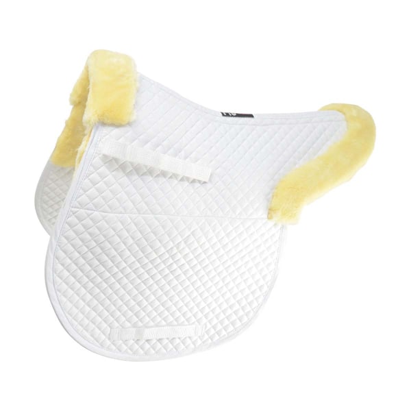 HySPEED Fab Fleece Fodrad Numnah One Size Vit White One Size