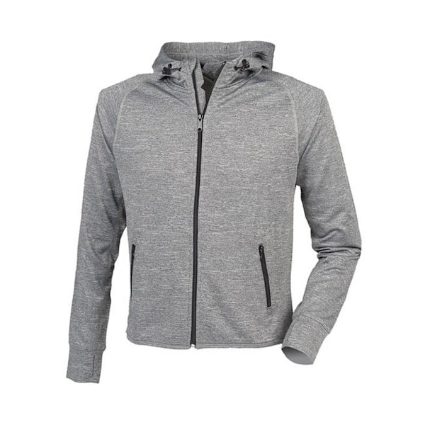 Tombo Herr Lätt Löparhoodie M Gråmelerad Grey Marl M