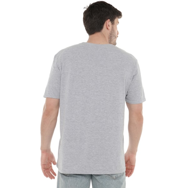 Batman Mens Scribble Logo T-Shirt XL Sports Grey Sports Grey XL