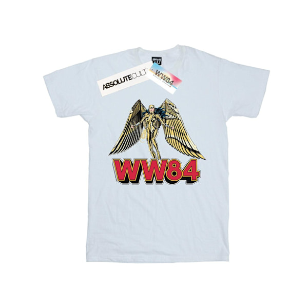 DC Comics Dam/Damer Wonder Woman 84 Golden Armour Bomull Boyfriend T-shirt 5XL Vit White 5XL