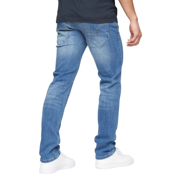 Crosshatch herr Farrowed stretchjeans 40R Stone Wash Stone Wash 40R
