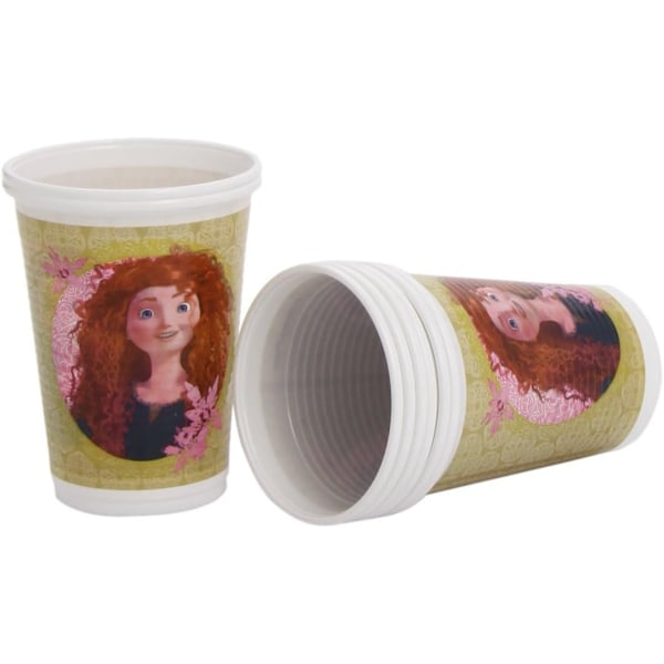 Brave Merida Party Cup (8-pack) En Storlek Flerfärgad Multicoloured One Size