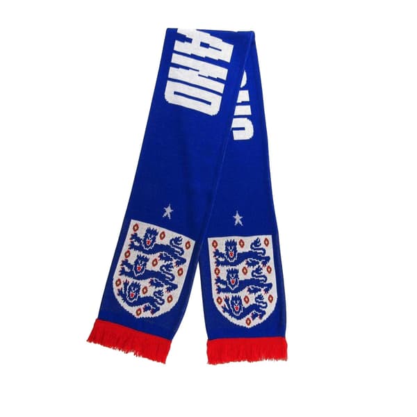 England Akrylhalsduk En Storlek Blå Blue One Size