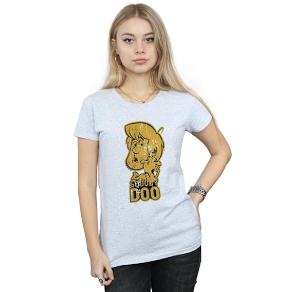 Scooby Doo Dam/Kvinnor Och Shaggy Bomull T-Shirt S Sports Grå Sports Grey S