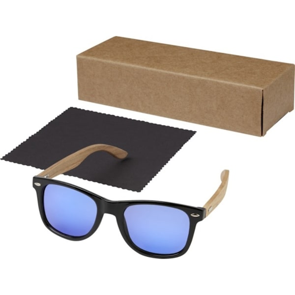 Avenue Hiru Polariserad Spegel Solglasögon One Size Bamboo Brun Bamboo Brown/Blue One Size