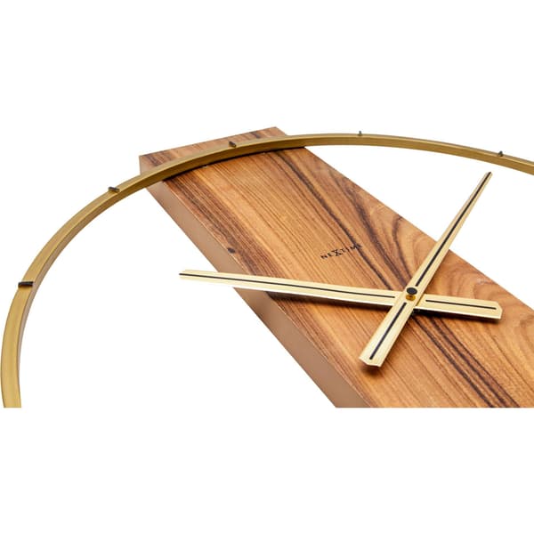 Nextime Carl Väggklocka Trä Brun - 58.2cm One Size Brun Brown One Size