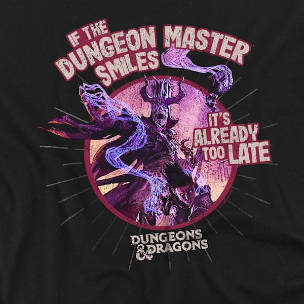 Dungeons & Dragons Herr Rolled A One Smile T-Shirt 3XL Svart Black 3XL