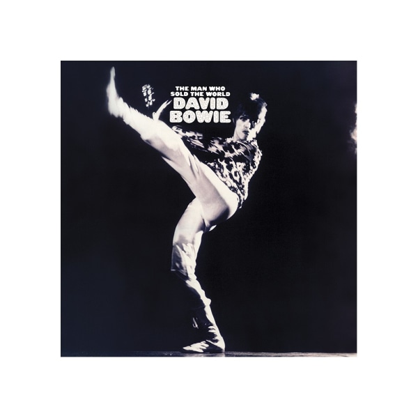 David Bowie The Man Who Sold the World Canvas Print One Size Bl Black/White One Size