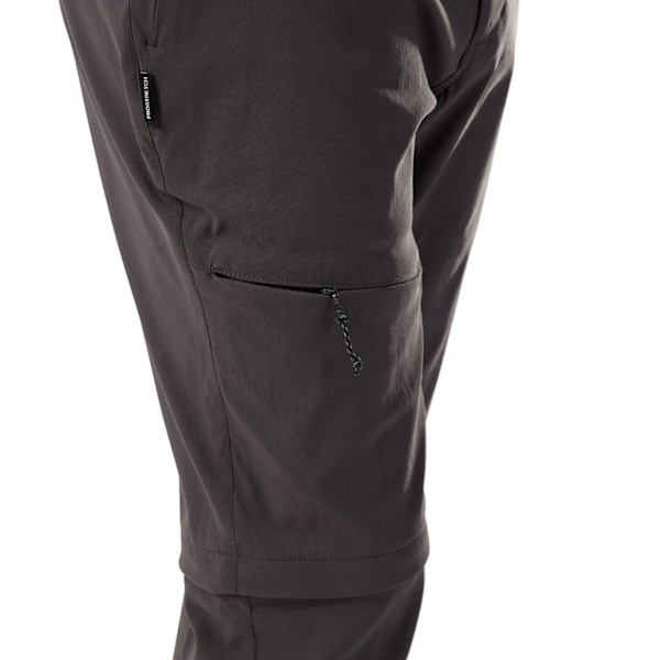 Craghoppers Mens Kiwi Pro II Konvertibla Byxor 40L Lead Grey Lead Grey 40L