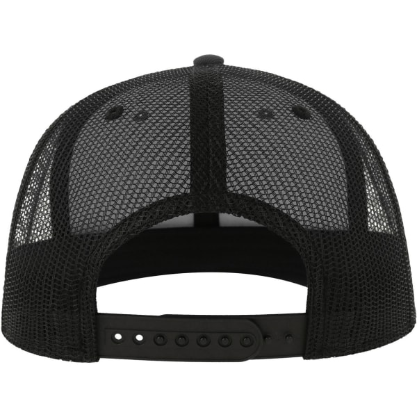 Atlantis Unisex Mesh 6 Panel Trucker Cap One Size Dark Grå Dark Grey/Black One Size