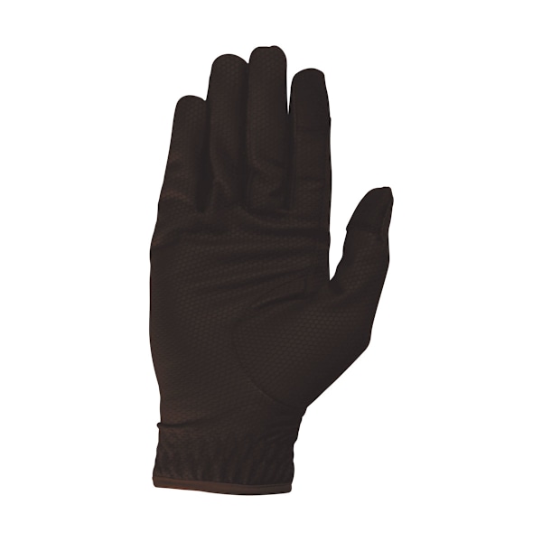 Hy5 Cottenham Elite ridhandskar i PU för barn, XS, brun Brown XS