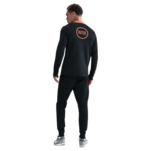 Nike Herr Inter Milan Tredje Träningsfotbollströja Före Match M Black/Blue M